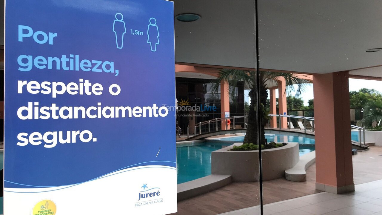 Apartamento para aluguel de temporada em Florianopolis (Jurerê Internacional)