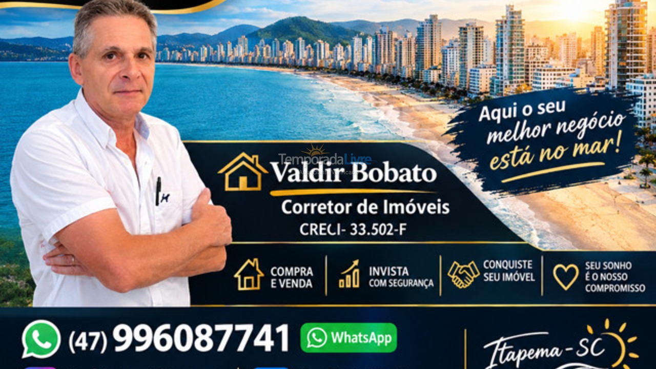 Apartamento para alquiler de vacaciones em Itapema (Meia Praia)