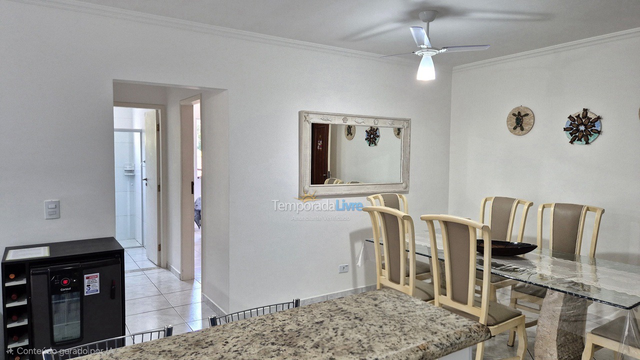 Apartment for vacation rental in Ubatuba (Praia Grande)