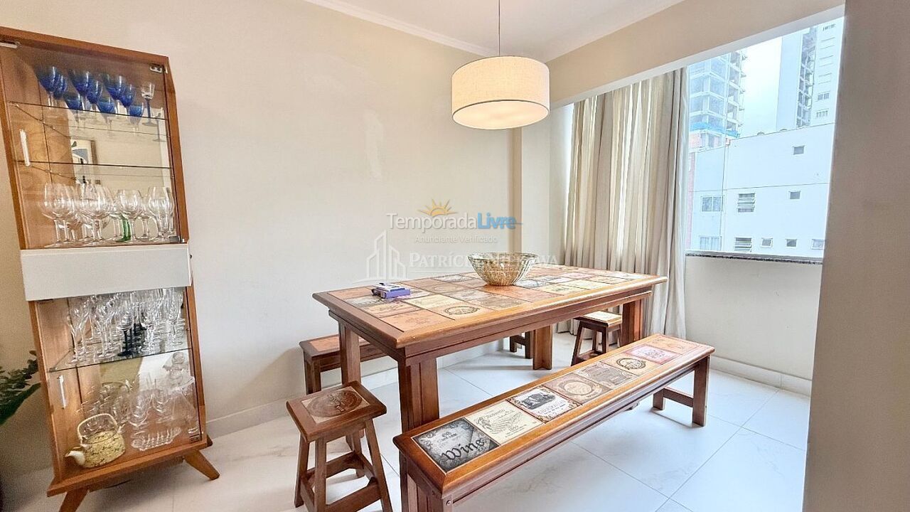 Apartment for vacation rental in Balneário Camboriú (Praia Central)