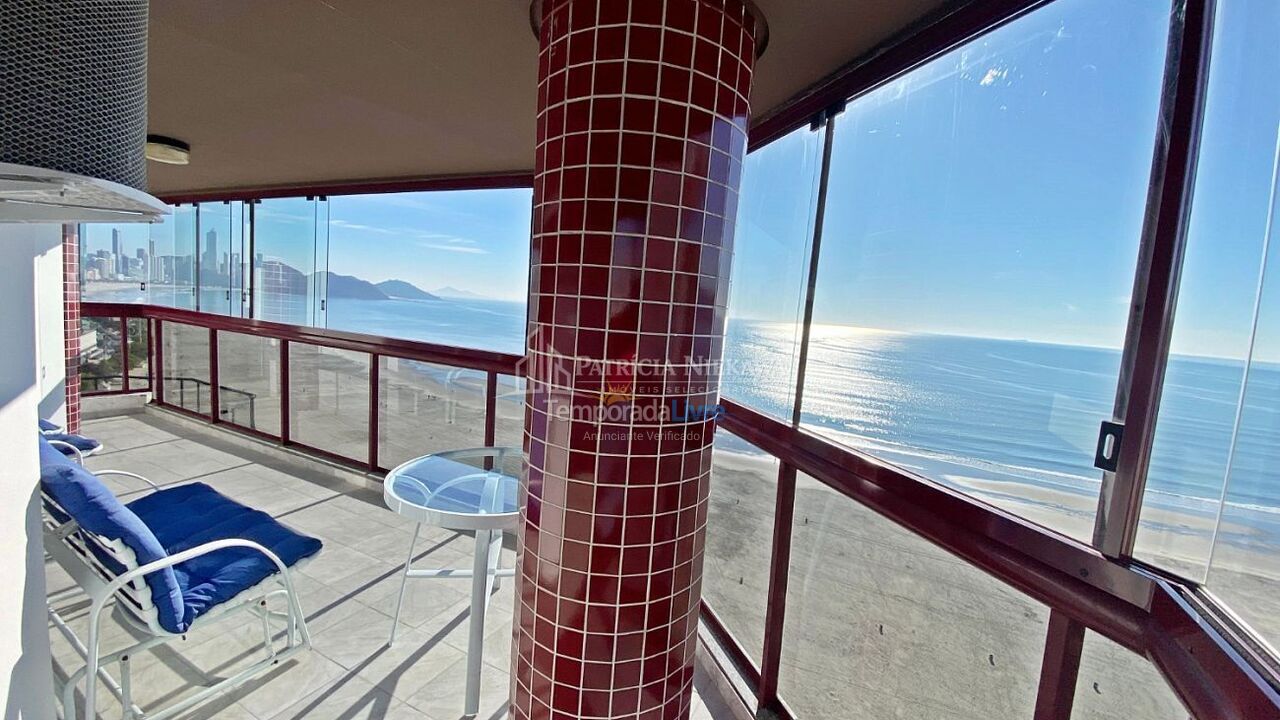 Apartamento para aluguel de temporada em Balneário Camboriú (Praia Central)