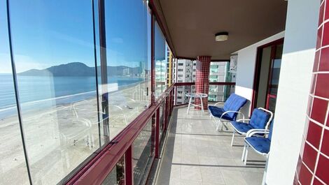 Locação temporada 3 suites frente mar Balneário Camboriú