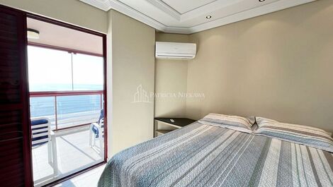 Locação temporada 3 suites frente mar Balneário Camboriú