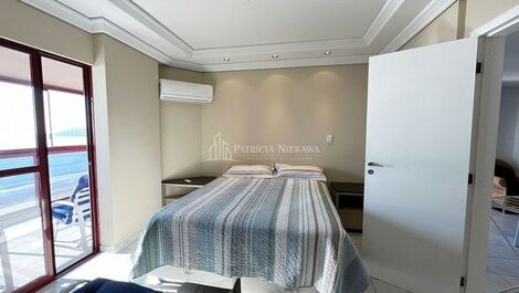 Locação temporada 3 suites frente mar Balneário Camboriú