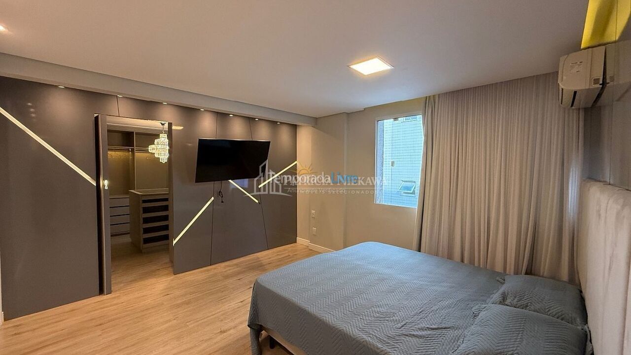 Apartamento para aluguel de temporada em Balneário Camboriú (Praia Central)