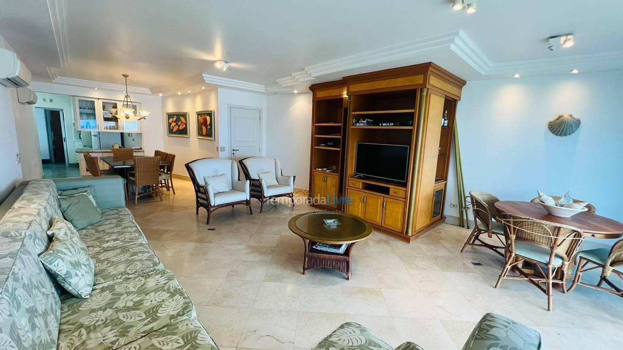 Apartamento para aluguel de temporada em Bertioga (Riviera de São Lourenço)
