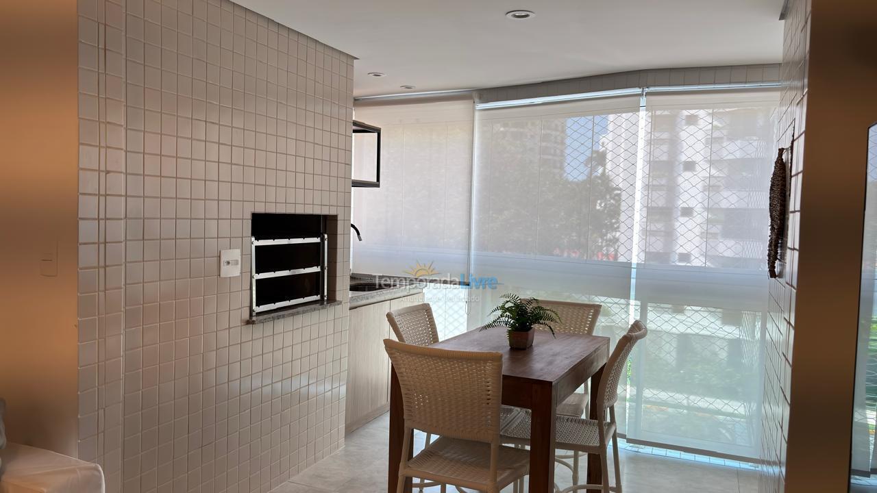 Apartamento para aluguel de temporada em Bertioga (Riviera de São Lourenço)
