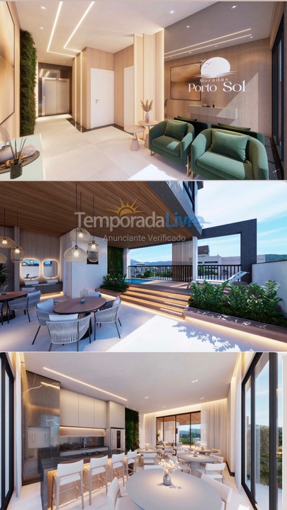 Apartamento para aluguel de temporada em Bombinhas (Praia de Bombas)