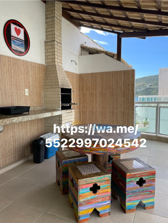 Apartamento para aluguel de temporada em Arraial do Cabo (Praia dos Anjos)