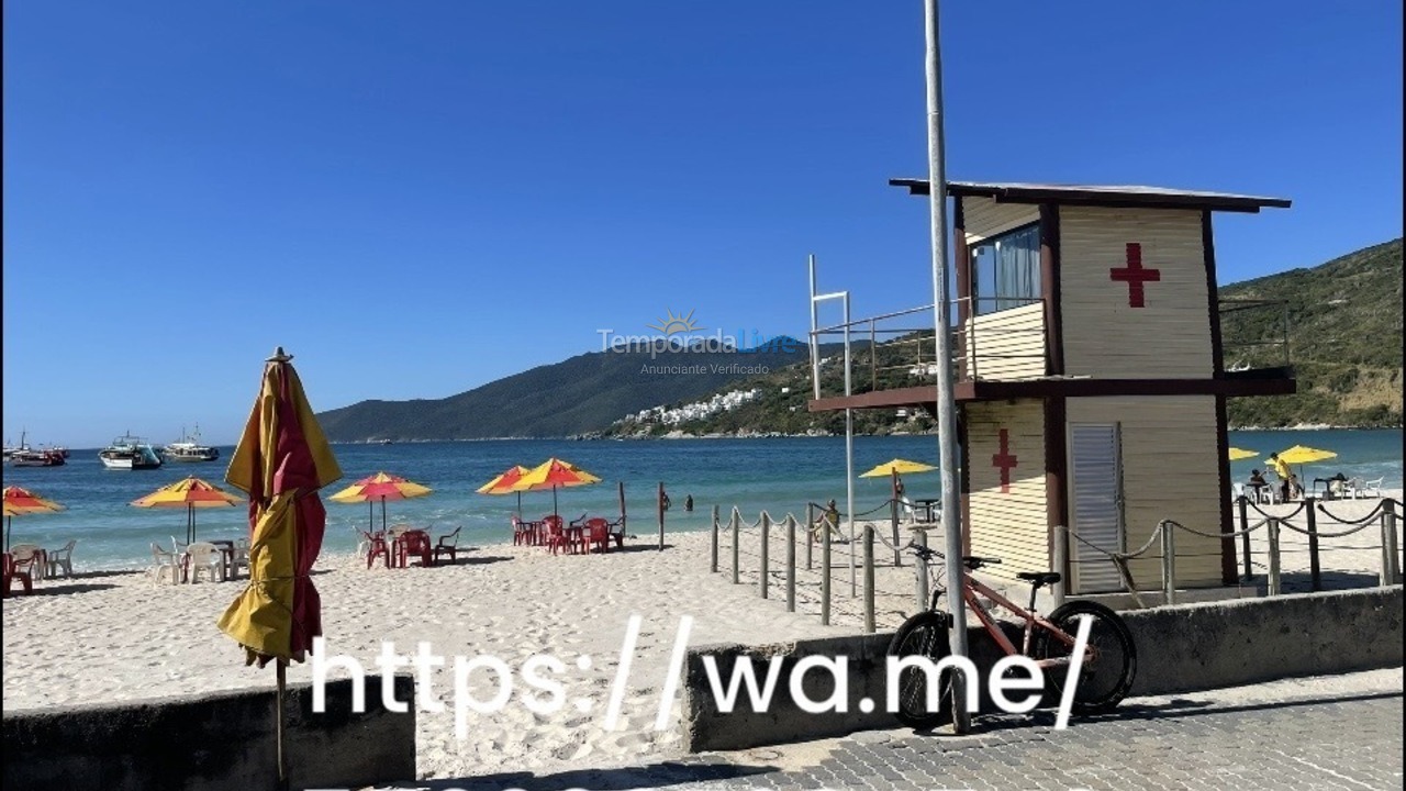 Apartamento para aluguel de temporada em Arraial do Cabo (Praia dos Anjos)