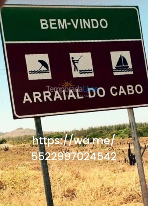 Apartamento para aluguel de temporada em Arraial do Cabo (Praia dos Anjos)