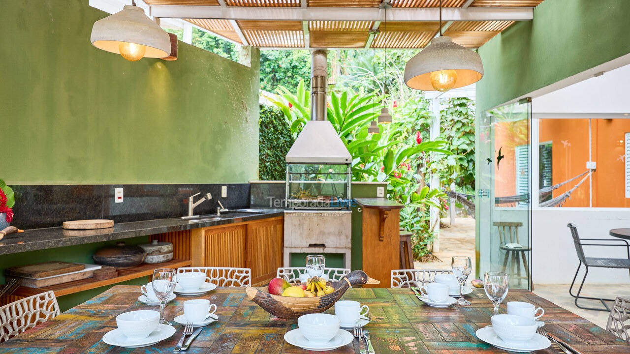 Casa para alquiler de vacaciones em Ubatuba (Praia do Tenório)