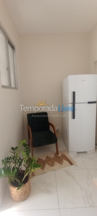 Apartamento para aluguel de temporada em Santos (Aparecida)