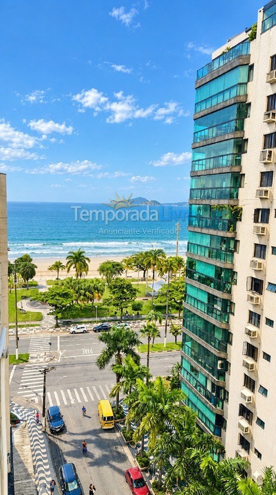 Apartamento para aluguel de temporada em Santos (Aparecida)
