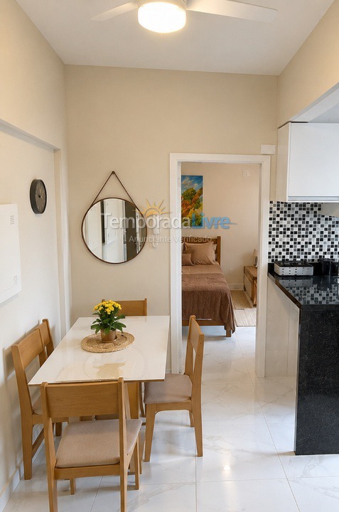 Apartamento para aluguel de temporada em Santos (Aparecida)