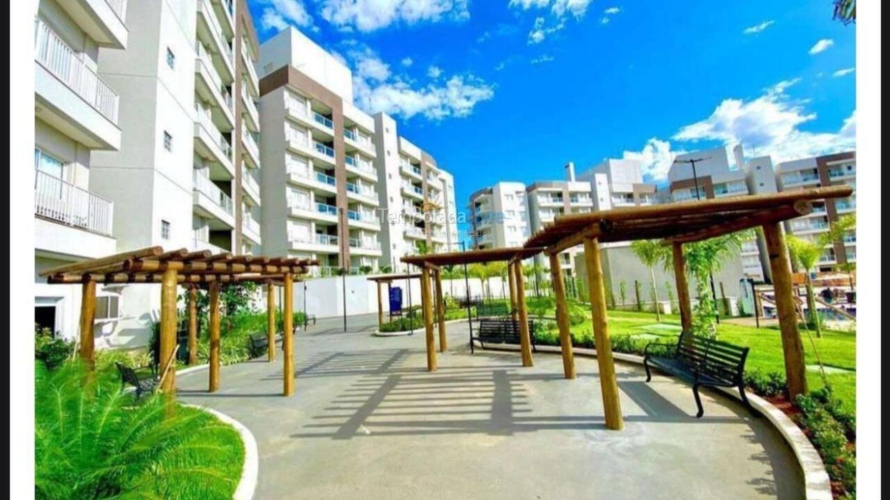 Apartamento para alquiler de vacaciones em Caldas Novas (Lagoa Quente)