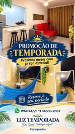 Sala com ampla sacada