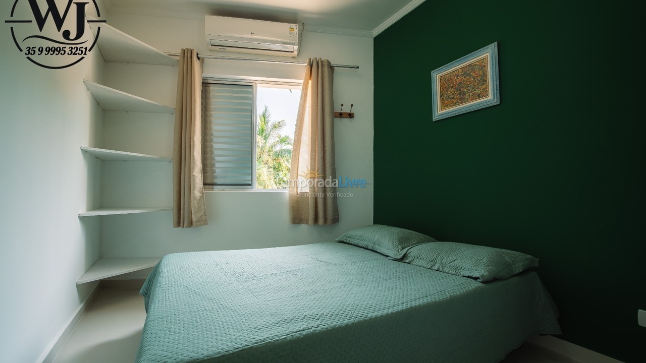 Apartment for vacation rental in Ubatuba (Praia das Toninhas)
