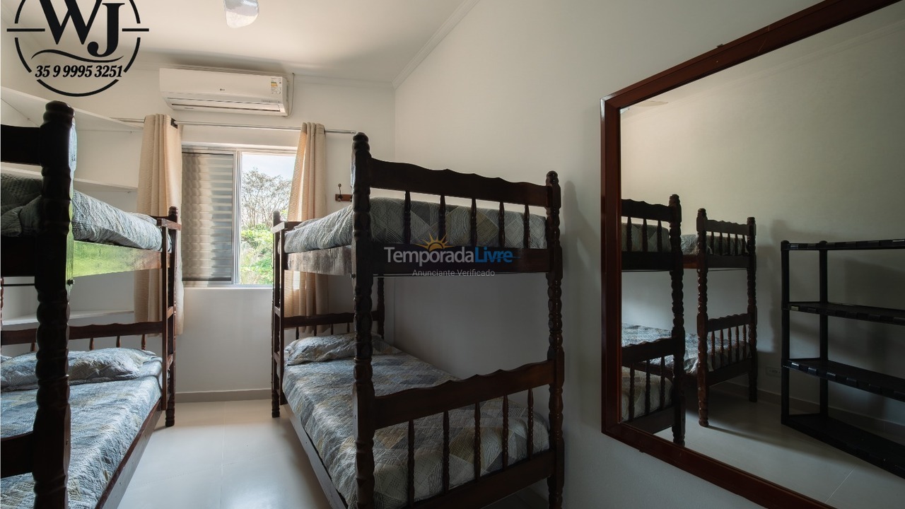 Apartment for vacation rental in Ubatuba (Praia das Toninhas)