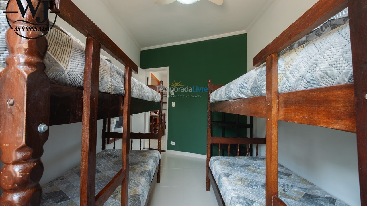 Apartment for vacation rental in Ubatuba (Praia das Toninhas)