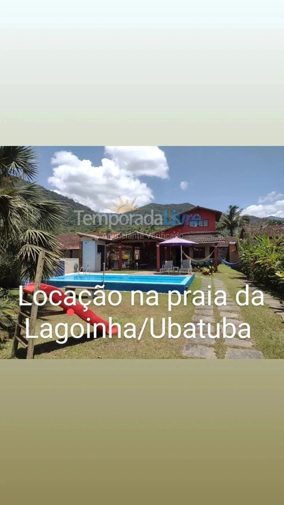 Casa para alquiler de vacaciones em Ubatuba (Lagoinha)