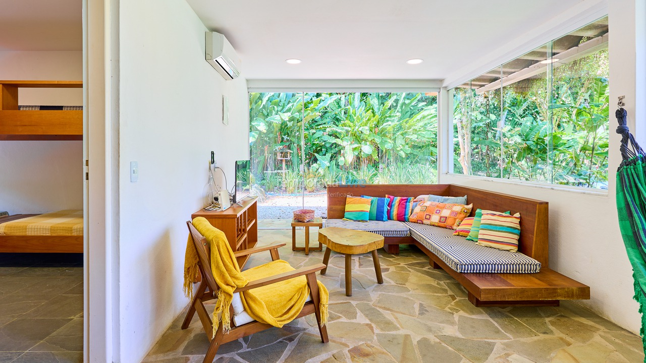 Casa para alquiler de vacaciones em Ubatuba (Praia do Tenório)