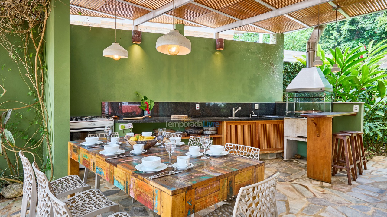 Casa para alquiler de vacaciones em Ubatuba (Praia do Tenório)