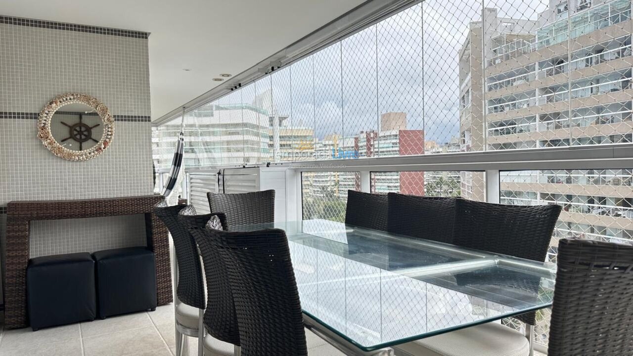 Apartamento para aluguel de temporada em Bertioga (Riviera de São Lourenço)