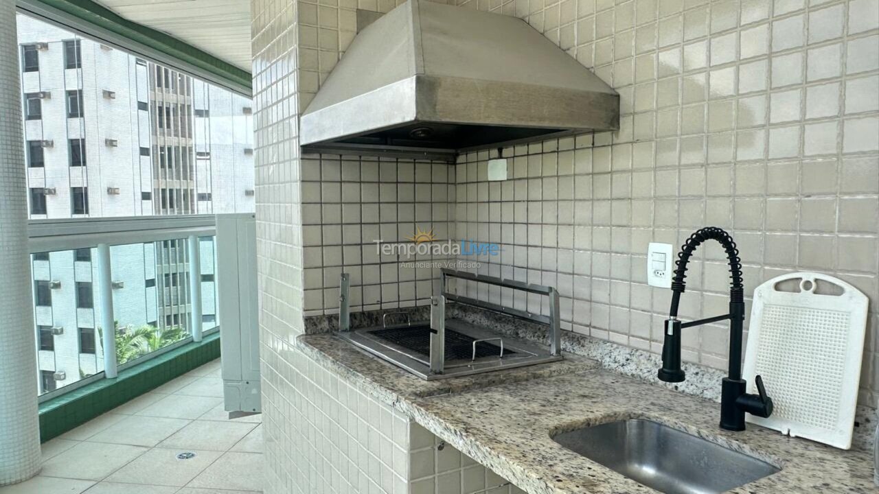 Apartamento para aluguel de temporada em Bertioga (Riviera de São Lourenço)