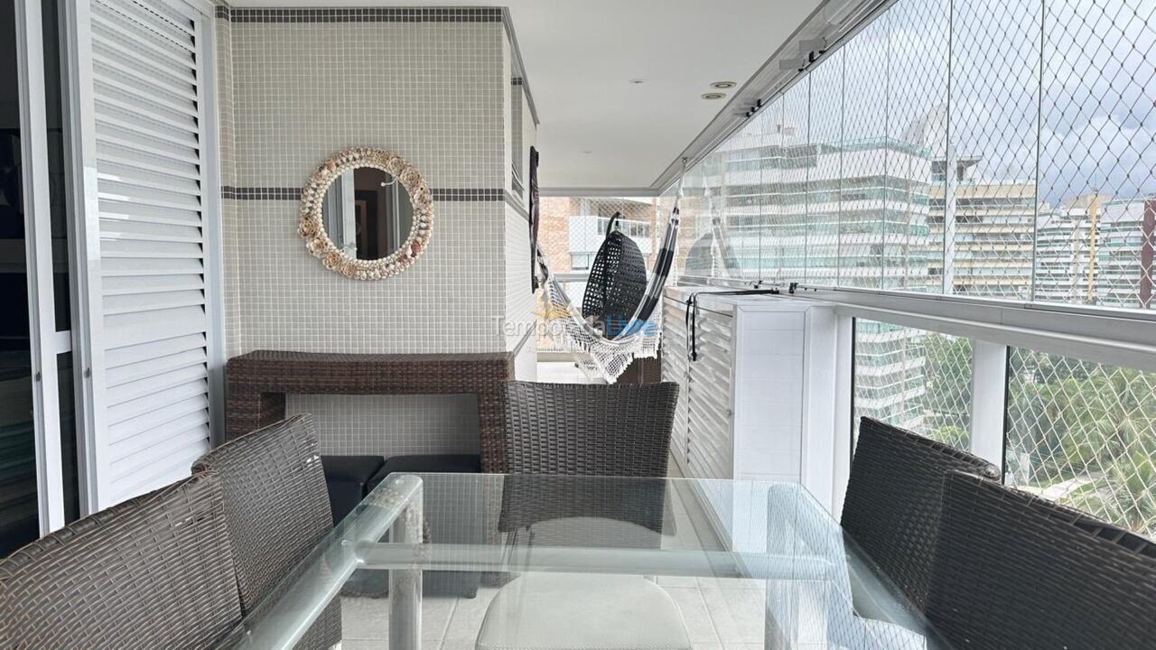 Apartamento para aluguel de temporada em Bertioga (Riviera de São Lourenço)
