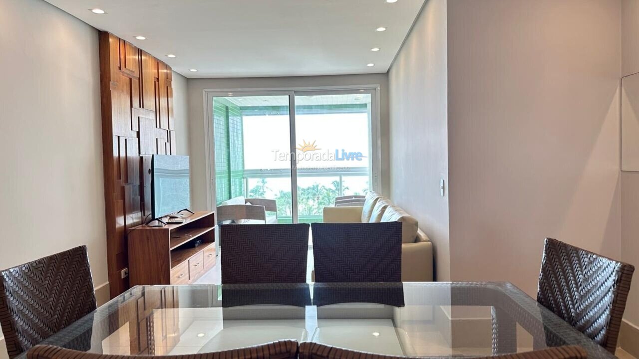 Apartamento para aluguel de temporada em Bertioga (Riviera de São Lourenço)