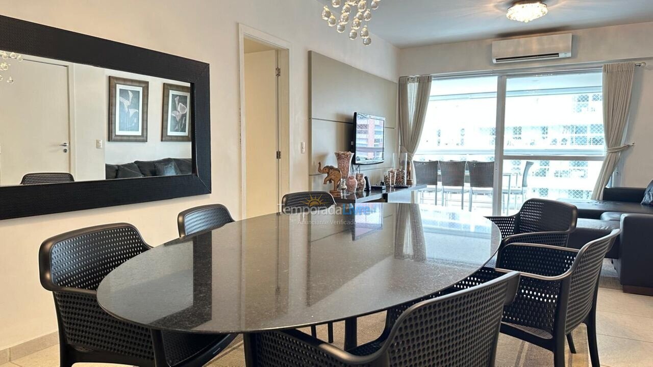 Apartamento para aluguel de temporada em Bertioga (Riviera de São Lourenço)
