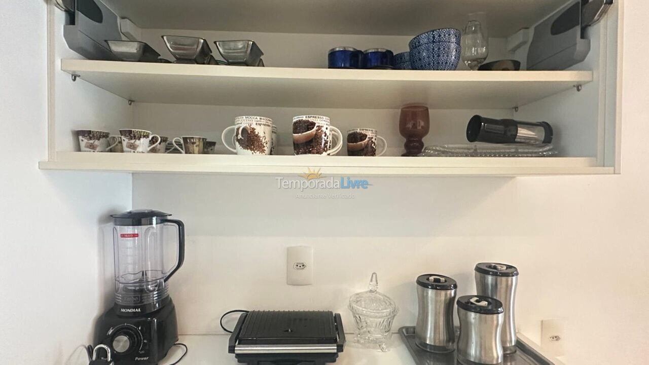 Apartamento para aluguel de temporada em Bertioga (Riviera de São Lourenço)