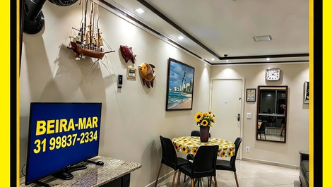 Apartamento beira mar guarapari edifício  cisne