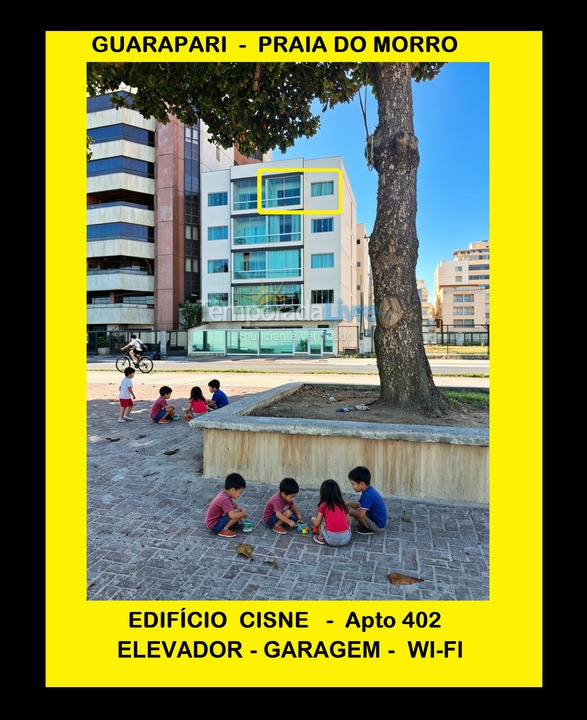 Apartamento para aluguel de temporada em Guarapari (Praia do Morro)