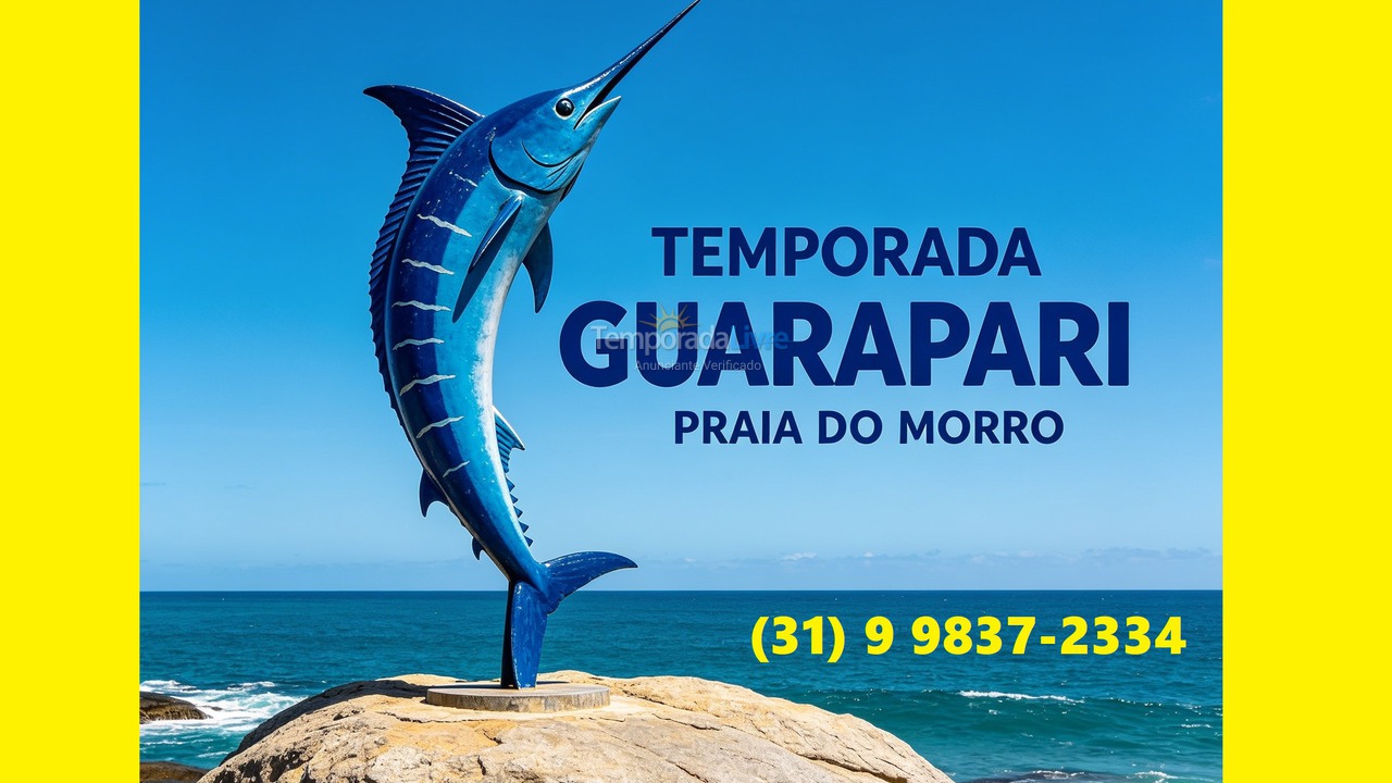 Apartamento para aluguel de temporada em Guarapari (Praia do Morro)