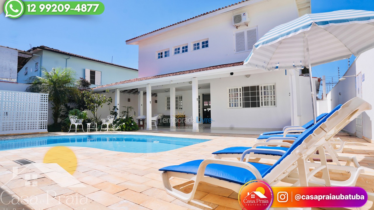 House for vacation rental in Ubatuba (Praia Grande)