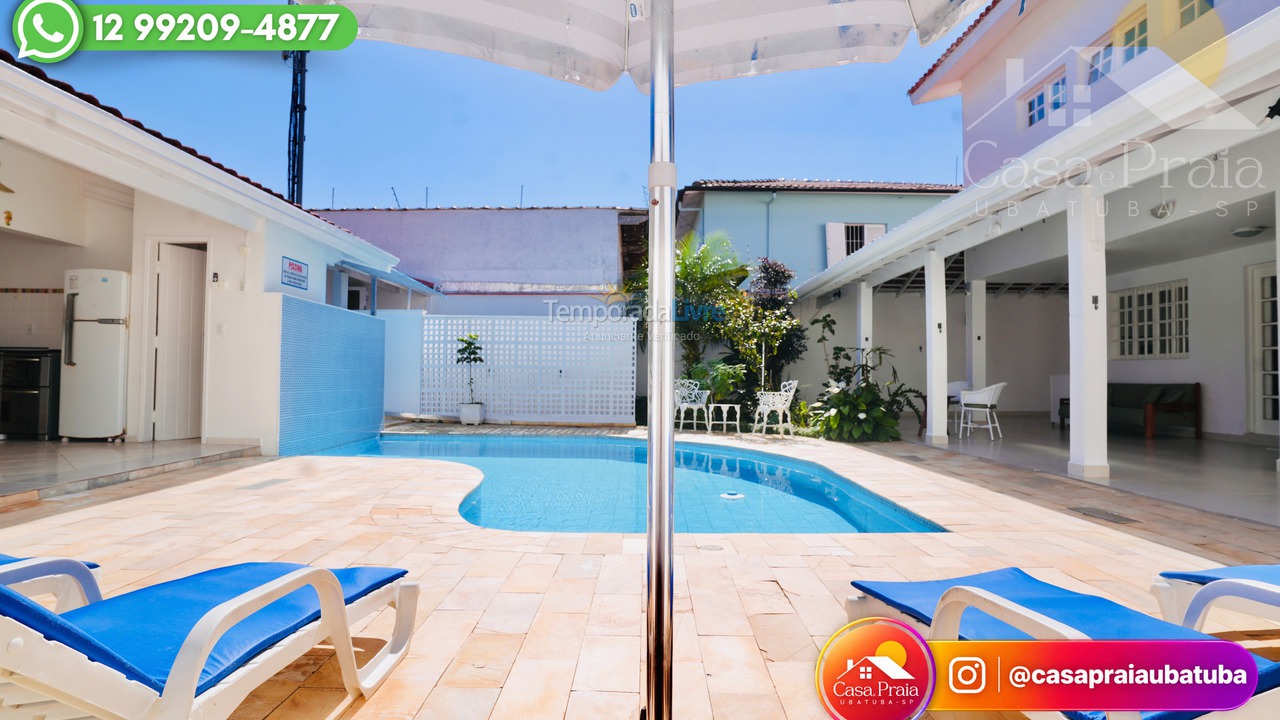 House for vacation rental in Ubatuba (Praia Grande)