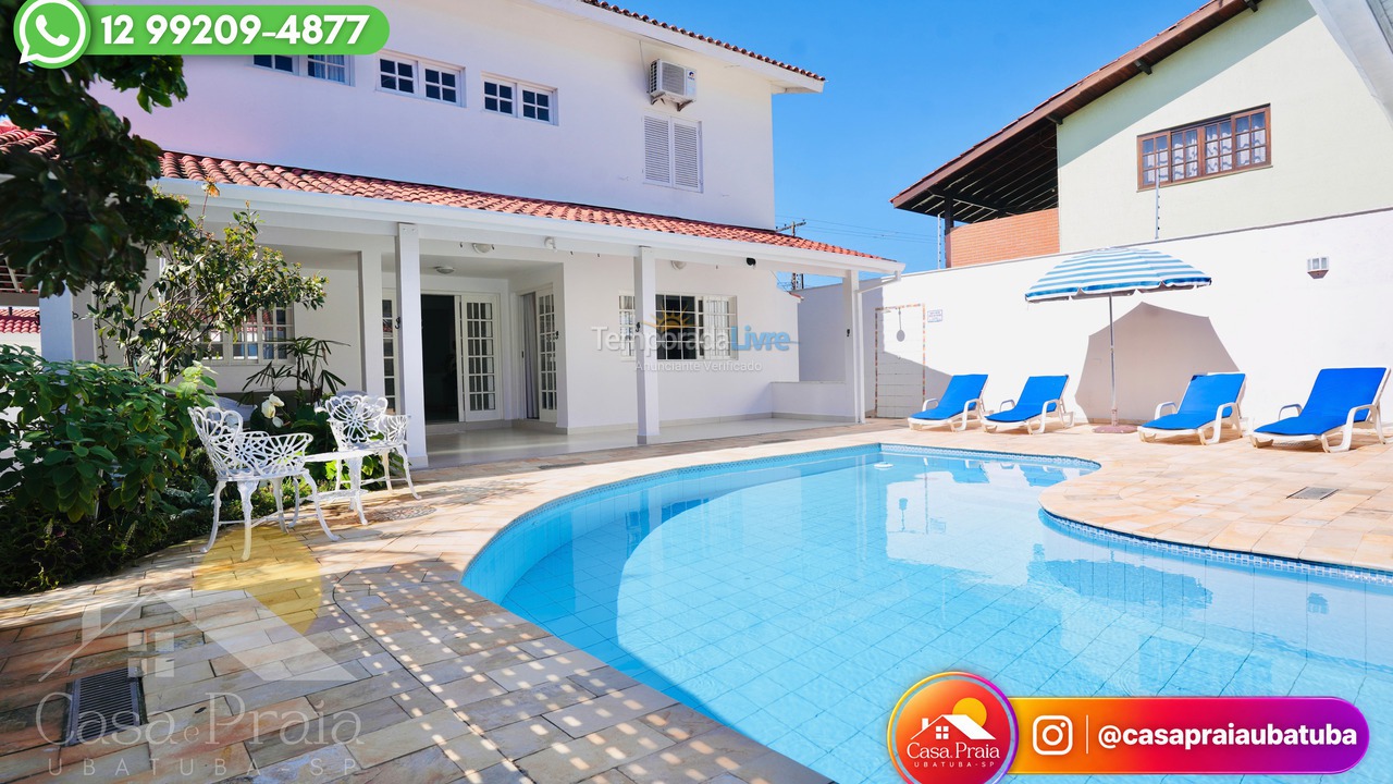 House for vacation rental in Ubatuba (Praia Grande)