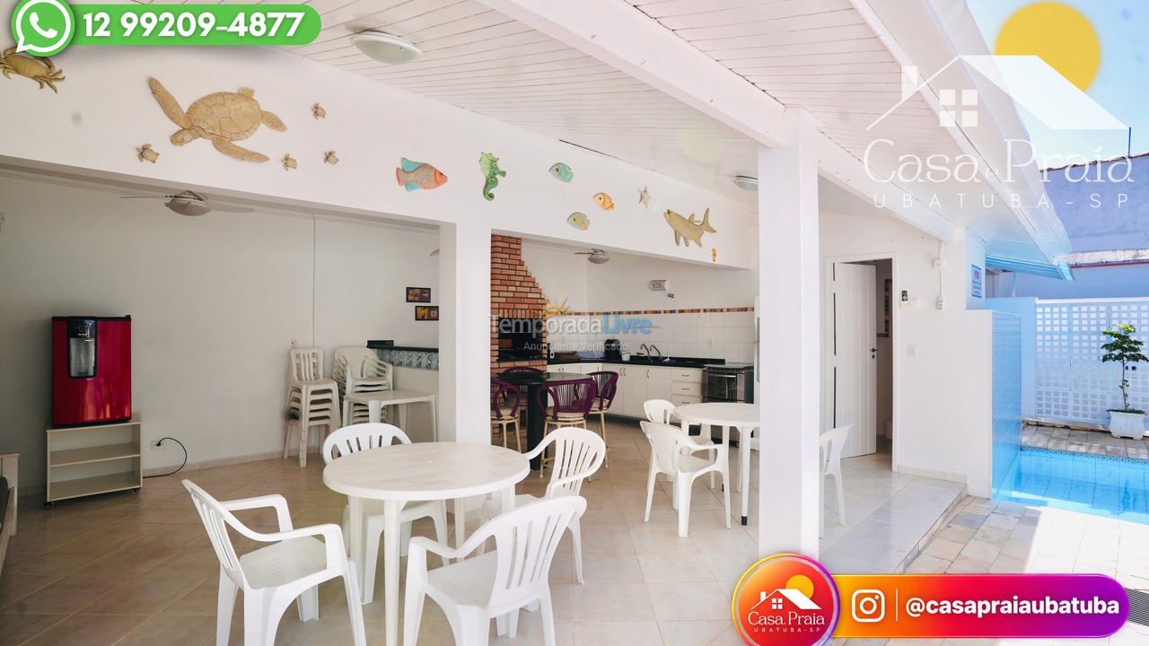 House for vacation rental in Ubatuba (Praia Grande)