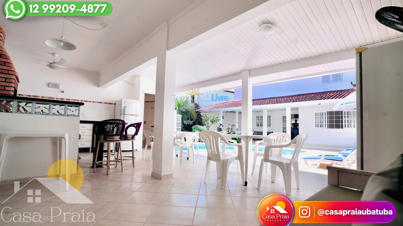 House for vacation rental in Ubatuba (Praia Grande)