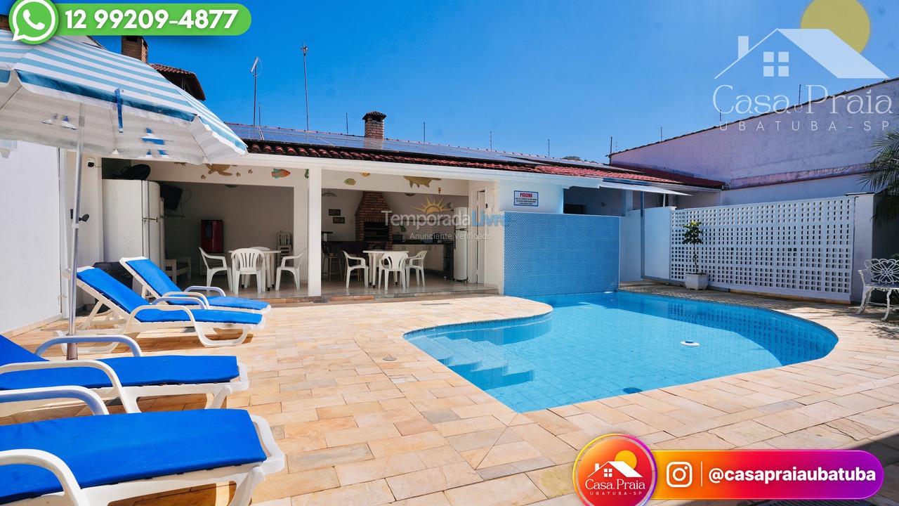 House for vacation rental in Ubatuba (Praia Grande)