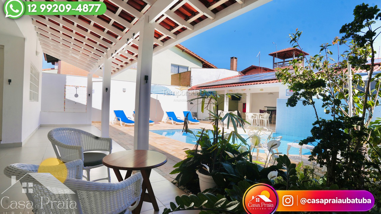 House for vacation rental in Ubatuba (Praia Grande)