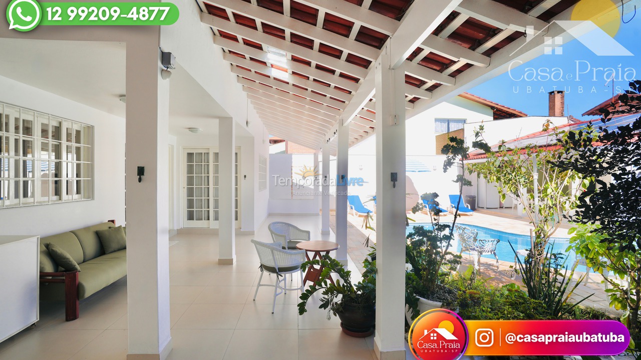House for vacation rental in Ubatuba (Praia Grande)