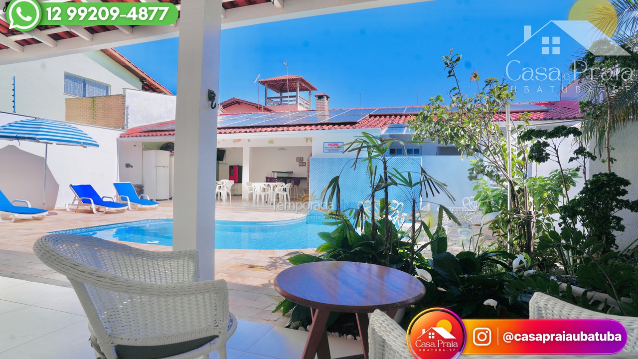 House for vacation rental in Ubatuba (Praia Grande)