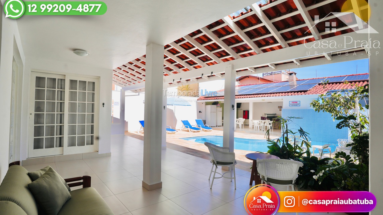 House for vacation rental in Ubatuba (Praia Grande)