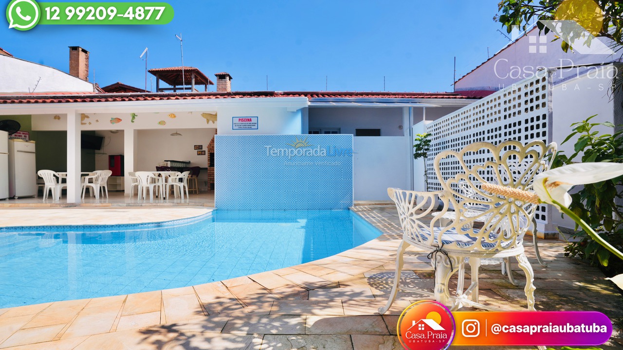 House for vacation rental in Ubatuba (Praia Grande)