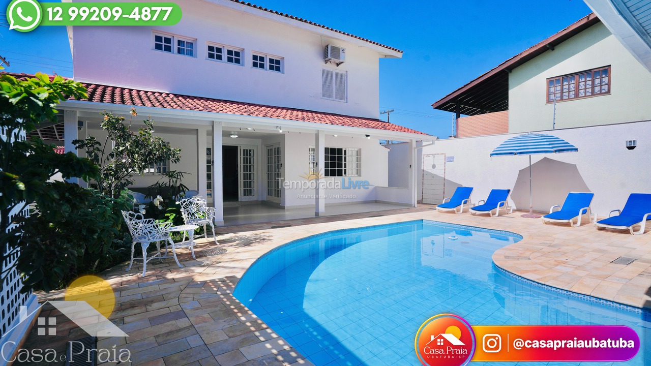 House for vacation rental in Ubatuba (Praia Grande)