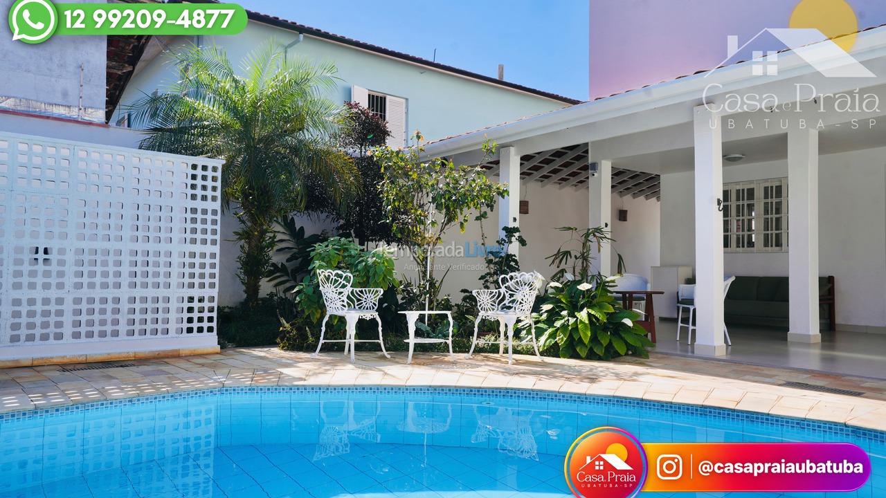 House for vacation rental in Ubatuba (Praia Grande)