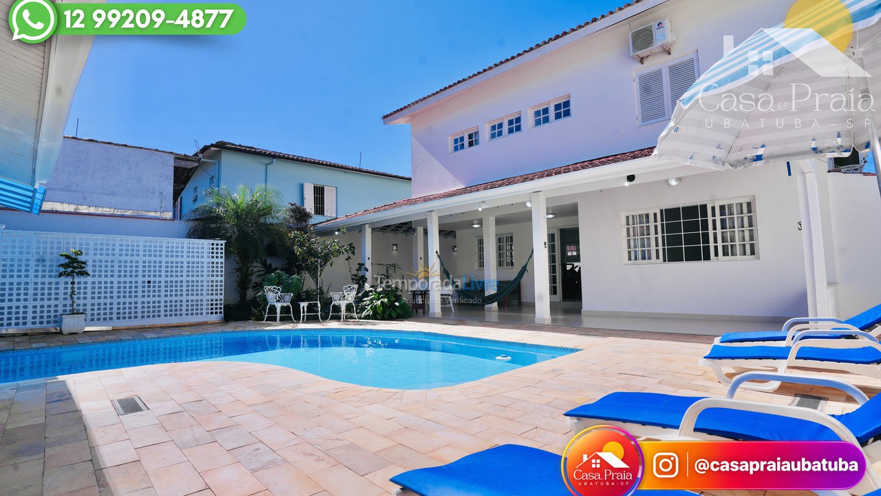 House for vacation rental in Ubatuba (Praia Grande)